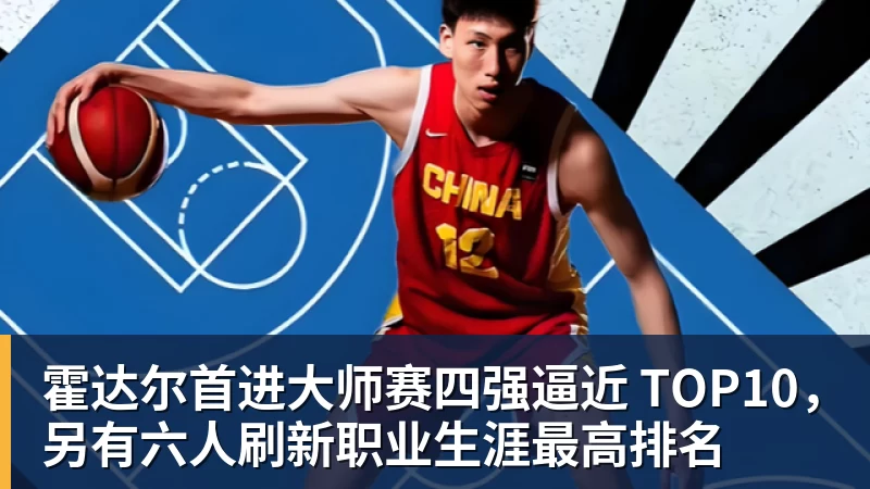 九游体育霍达尔首进大师赛四强逼近 TOP10，另有六人刷新职业生涯最高排名
