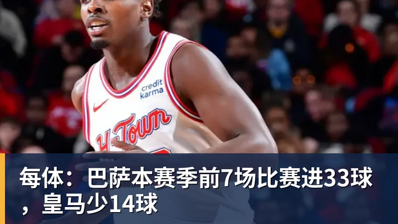 九游体育每体：巴萨本赛季前7场比赛进33球，皇马少14球